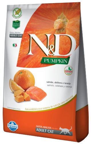 N&D Natural And Delicious Pumpkin Feline Adult Salmón 0.4kg